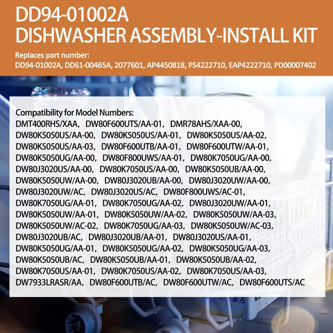 Keep Your Kitchen Rock Solid With Heavy Duty Dishwasher Mounting Bracket Kit Featuring Premium Stainless Steel Hardware Samsung Compatible Anti Vibration Stabilizer And Flush Screw Set For Easy Quick Install installation guide and compatibility information.