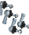 Beefy Tie Rod End Kit For Arctic Cat 3303 223 And 3303 224 With M10 By One Point Two Five Thread Two And One Third Inch Length On Knuckle Side Gray Finish Replaces OEM 2006 DVX 50 2x4 And 2006 DVX 90 2x4 Utility, gray tie rod ends