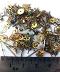 Steampunk Watch Parts Collection With 150 Plus Tiny Vintage Gears Cogs Wheels Hands Crowns And Stems For Resin Art Craft Projects