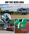 Gold Trailer Pins Pack Of Ten For Farm Trailers And Towing, Two And Three Quarter Inches Long And One Quarter Inch In Diameter