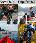 36 Pairs M4 M5 M6 Neoprene Well Nuts With Stainless Steel Screws Kit For Kayak Boat Marine Windscreens And Motorcycles