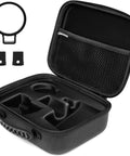Premium Fit EV Charge Adapter Case Compatible With Tesla Model Y S X 3 features durable material and custom slots for adapters.