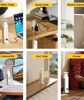 Pop Up Power Outlet For Countertop With 3 AC Outlets And 2 USB Ports, Hidden Recessed Socket in multiple settings