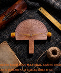 Heavy Duty Birch Wood Precision Angle Finder With Dead On Degree Measurements Quick Miter Setup And Spot On Carpenter Welder Diy Project Alignment Tools Solid placed on a textured background.