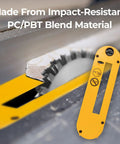 Heavy Duty Dado Throat Plate For DeWalt 10 Inch Table Saw Snug Fit With Four Adjustment Screws Impact Resistant PC PBT