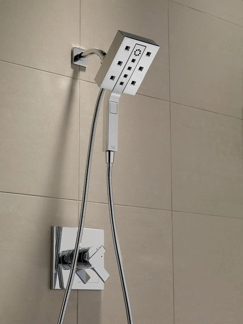 Ara 17 Series Chrome Dual Function Shower Handle Valve Trim Kit With Pressure Balanced Design Universal Rough In Compatible Trim Only Valve