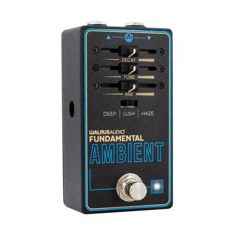 Fundamental Series Ambient Reverb Guitar Pedal With Lush Spacey Reverb Tone For Ambient Rock Shoegaze Players 9 Volt DC Power Required 100mA