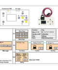 GRBL offline controller interface for 3 Axis DIY CNC Router Kit with offline options and function keys.