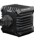 Sim Racing CSL DD QR2 Wheel Base With 5 Nm Direct Drive, Pro Grade Dynamic Force Feedback, QR2 Quick-Release System, Passively Cooled Aluminum Housing, PC Compatible Direct Drive Base For Ultra Responsive Precision. Black finned Fanatec wheel base with QR2 mount