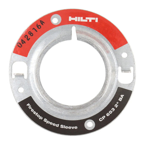 Firestop Speed Sleeve CP 653 2 Inch Round Cable Pathway Device For High Traffic Cabling With Optimized Airflow Control Durable Firestop Solution Designed For Quick Install And Reliable Fire Protection Silver