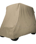 Fairway Long Roof Four Person Golf Cart Quick Fit Cover For Yamaha Club Car EZ Go Weatherproof Shield Against Sun Rain And Dirt