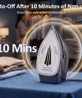 Pro Level 1800W Steam Station For Clothes With A Spiffy 1.5 Liter Pop Out Tank Lightning Fast Heat And Unstoppable Vapor Stream For That Fresh Pressed Feel Without The Hassle with timer for safety.