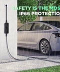Portable Level 1 EV Charger With 20ft Cable For 110V Outlets On The Go Home Charging Station SAE J1772 NEMA 5 15P