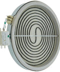 Genuine Radiant Surface Element Replacement for Range Stove Oven 318198834, round plug-and-play cooktop part with connectors.