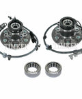 Front And Rear Wheel Bearings And Hubs Kit For Colorado And Canyon Trucks I 370 Rwd Z85 Direct Fit Premium Heavy Duty Sealed Bearing Hubs