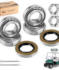 Top Tier Heavy Duty Front Wheel Hub Bearing Plus Grease Seal Kit No Sweat Rebuild Fix For Ezgo Txt Gas And Electric Golf Carts Since 1976 Up with bearings and seals.