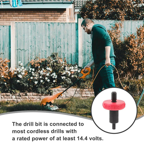 Push Button Start Electric Engine Drill Bit Adapter 8mm Hex Quick Start For Lawn Mower Leaf Blower And String Trimmer Cordless