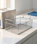 Ultrasonic Cleaning Basket For Delicate Gear And Jewelry Stainless Steel Lab Accessory That Keeps Small Parts Secure Boosts Fluid Circulation And Prevents Tangles In Watch Parts Jewelry Pieces And Tiny Tools, stainless mesh basket beside cleaner