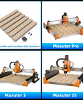 Upgrade Your CNC Router With T Slot Hybrid Spoilboard Work Table Kit For Masuter Pro Masuter 3 And Masuter 3S installation view