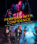 Musicians performing on stage and in studio using XLR Cables 3ft 2 Pack Balanced Microphone Cables From Male To Female 3 Pin
