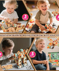 Kids Tool Set With Drill 148 Pieces Toddler Toolbox STEM Montessori Toys For 3 4 5 Year Olds Pretend Play Educational Set