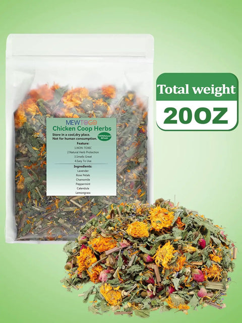 All Natural Chicken Nesting Herbs For Coop And Nest Box 20 Oz To Freshen Bedding Cut Odor And Kickstart Egg Production bag