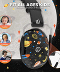 Kids Ear Protection Earmuffs With 27dB Noise Canceling For Sports Events Concerts Fireworks Air Shows And Autism Support, colorful design for ages 3-16.
