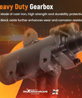 Tough As Nails Heavy Duty Power Steering Gear Box Chevy Silverado 1500, cast-iron with black oxide for durability, 3 spline input.