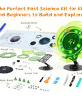 Spin The Wheel Stem Kit For Teens And Kids Ages 12 14 17 18 Build Your Own Electronic Prize Wheel DIY Science Project With Soldering Version Hands On Electronics Learning Gift For Tech Lovers. Parts, tools, and assembly guide shown