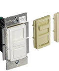 Slide Dimmer For LED 0 To 10V Power Supplies 1200VA 10A Dimmer 120 277 VAC IP 710 LFZ White Light Almond Ivory shown