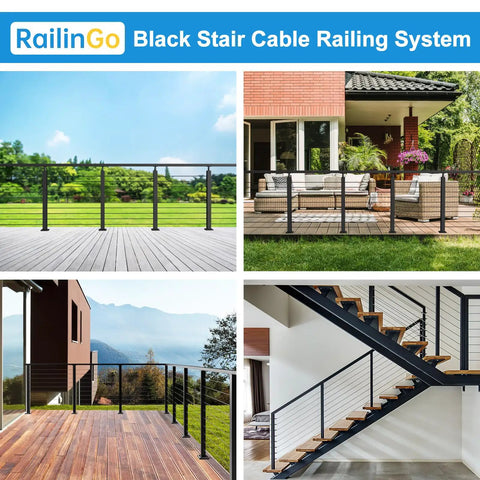 Four Foot 304 Stainless Steel Handrail With Durable Nylon End Caps For Sleek Cable Railing On Decks And Patio Stairs Built Tough As Nails To Hold Your Own Against Weather And Keep Your Deck Looking Fresh in outdoor and indoor settings.