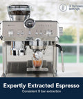 Specialista Opera Espresso Machine With Built In Grinder And Smart Tamping 19 Bar Pressure Quick Heat Milk Frother Barista Grade Steam Wand Perfect For Lattes And Cappuccinos At Home
