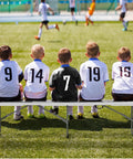 6 Ft Folding Picnic Bench With HDPE Tabletop for Outdoor Seating at Soccer Game, Kids Sitting, Durable Gray Frame
