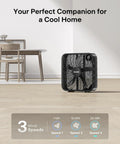 20 Inch Box Fan With 3 Speeds For Window Floor Or Tabletop Use Lightweight 5 Blade Design Delivers Up To 2295 CFM Airflow