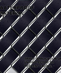 Black Polyethylene Chain Link Fence Privacy Strip Kit, 492 Feet Total, UV Inhibited For Long Lasting Privacy, waterproof material.