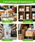 500 Pack Dish Packing Supplies With Foam Wrap Pouches And Sheets For Moving Dope Set Of Assorted Sizes shown for moving, storage, packing, transport
