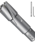 Heavy Duty TCT Annular Cutter 1 Inch Diameter With 2 Inch Depth Of Cut Magnetic Drill Bit Kit Includes Pilot Pin And L Wrench