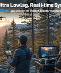 Wireless Hd Video Transmitter And Receiver System Featuring Fanless Silent Recording For Smooth Vlogging Interviews And Live Events Delivers No Sweat Setup With Big Gig Image Clarity in a nature setting.