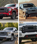 Red Tow Hook Covers for GMC Sierra HD 2500 And 3500 2019 Through 2026 Custom Fit Front End Tow Hook Covers Protectors