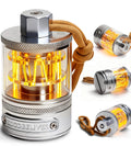 Vintage Aluminum Camping Lantern With Dimmable 2100K Warm Glow Handcrafted Alloy USB C Power 72 Hour Runtime IPX4 Waterproof