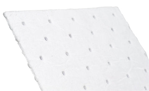 Heavy Weight Oil Only Absorbent Pads 15 By 17 Inch Budget Friendly 100 Count For Oil Spills Cleanup In Industrial Settings Absorbs Up To 20.5 Gallons Per Bale