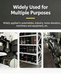 Heavy Duty 48 Inch Endless Loop Synchronous Belt Model 480 H-100 with 516 Melt Teeth fits industrial machinery setup.
