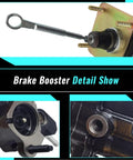 Top Tier Hydraulic Power Brake Booster Direct Swap For Chevy Gmc C1500 K1500 Suburban 1997 Through 2000 showing detailed components.