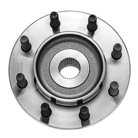 Front Wheel Bearing Hub Assembly For 2006 To 2008 Dodge Ram 2500 3500 4x4 8-Lug Models Built Tough Heavy Duty Replacement