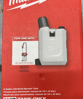 Two Gallon Handheld Sprayer Tank with Imperial and Metric Measurements for Pros and DIYers, featured on product box.