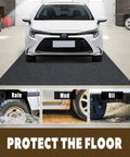 Oil Spill Mat For Garage Floor 3 By 7 Feet Under Motorcycle Waterproof Durable Non Slip TPR Backing Reusable Absorbent Pad