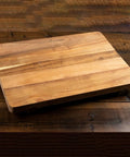 Acacia Wood Cutting Board With Feet 17 By 12 Inches Large Rectangle Heavy Duty Prep Board On Wooden Surface