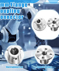 6mm flange coupling for All In One 12V DC Geared Motor Kit With 60RPM High Torque JGB37 520 Motor And CCM6N PWM Speed Controller