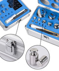 Pro Grade Calibration Weight Kit 25 Piece Set 1Mg To 1Kg Stainless Steel For Analytical Balance And Digital Scales Lab Education