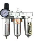 Heavy Duty Three Quarters Inch NPT Industrial Grade Filter Regulator Coalescing Desiccant Dryer System For Compressed Air Lines